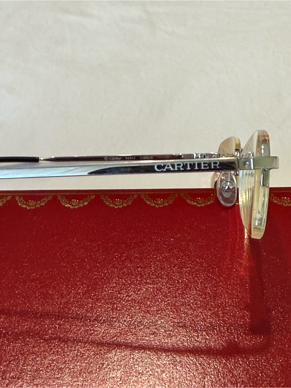 Cartier Rimless Rimless Titanium Glasses - Picture 2 of 10